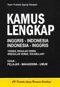 Image of Kamus Lengkap : Inggris-Indonesia, Indonesia-Inggris